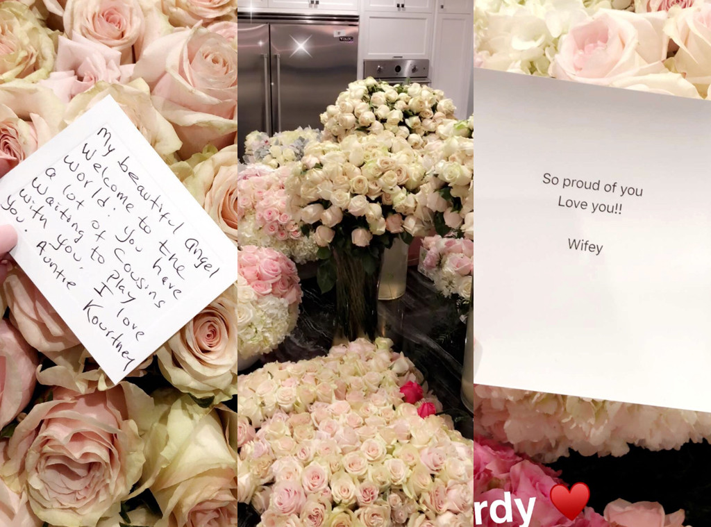 Kylie Jenner Sent Hundreds Of Flowers After Her Daughters Birth